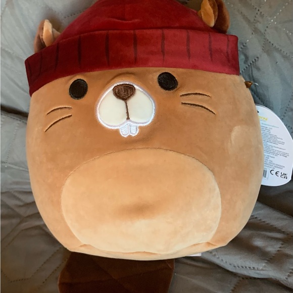 Chip The Beaver Christmas Edition Squishmallow ❤️ Brand New - Picture 3 of 3